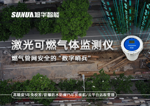 燃气管网安全的“数字哨兵”：激光可燃气体监测仪
